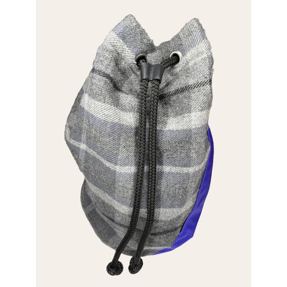 Liberte x Faribault Mill Wool Cinch Bag - Picture 4 of 6